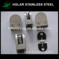 stainless steel glass holding clips glass clamp standoff